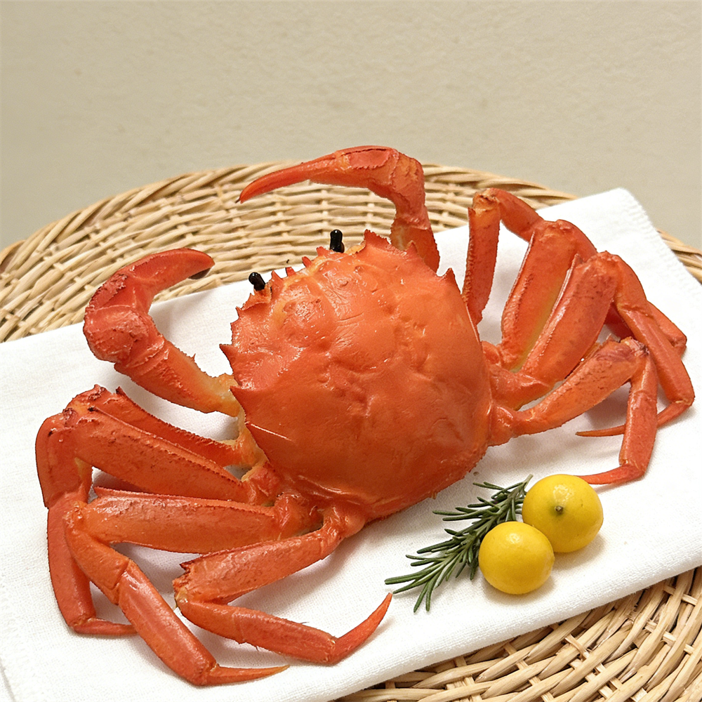 Home Cooking Show - 15cm Plastic Red Cooked Blue Crab