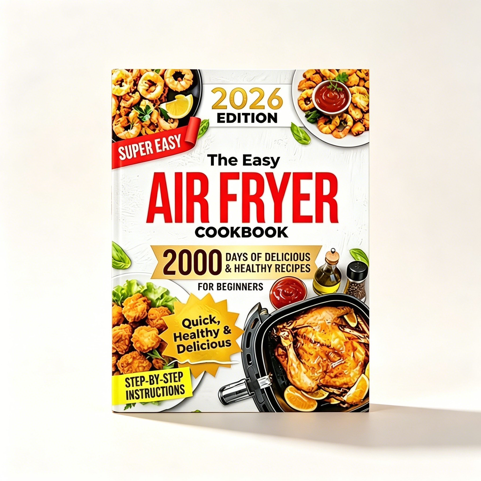 Home Cooking Easy Recipes - Easy Air Fryer Cookbook for Beginners