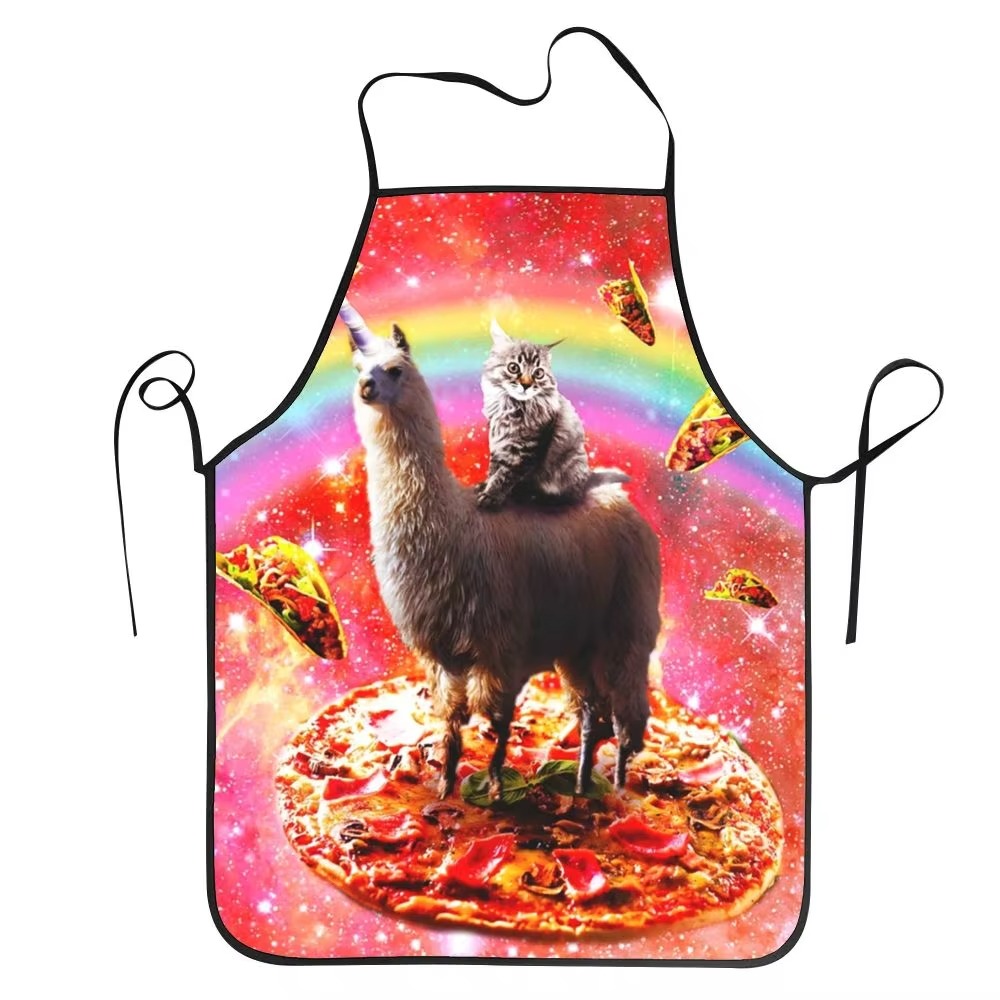 1PC Unisex Space Pizza Cat Apr - Home Cooking Chef ulasan dan harga