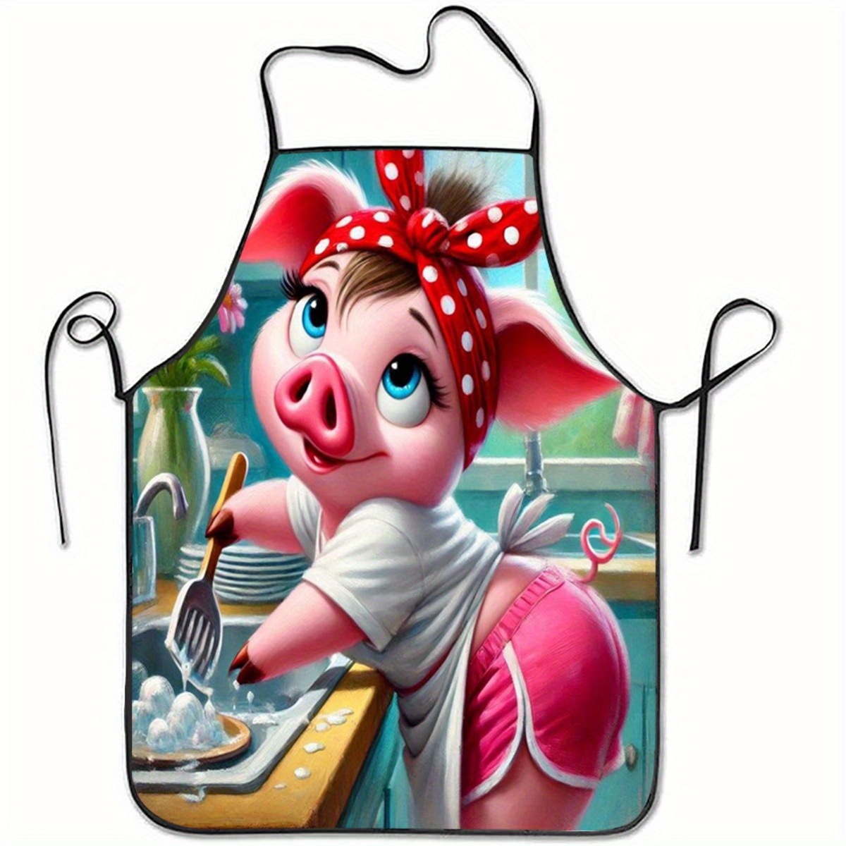Cute Cartoon Pig Chef Kitchen  - Home Cooking Chef ulasan dan harga