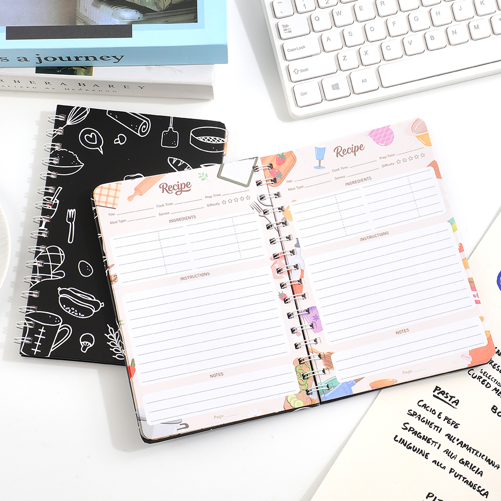 120 Pages Recipe Journal Hardc - Home Cooking Easy Recipes ulasan dan harga
