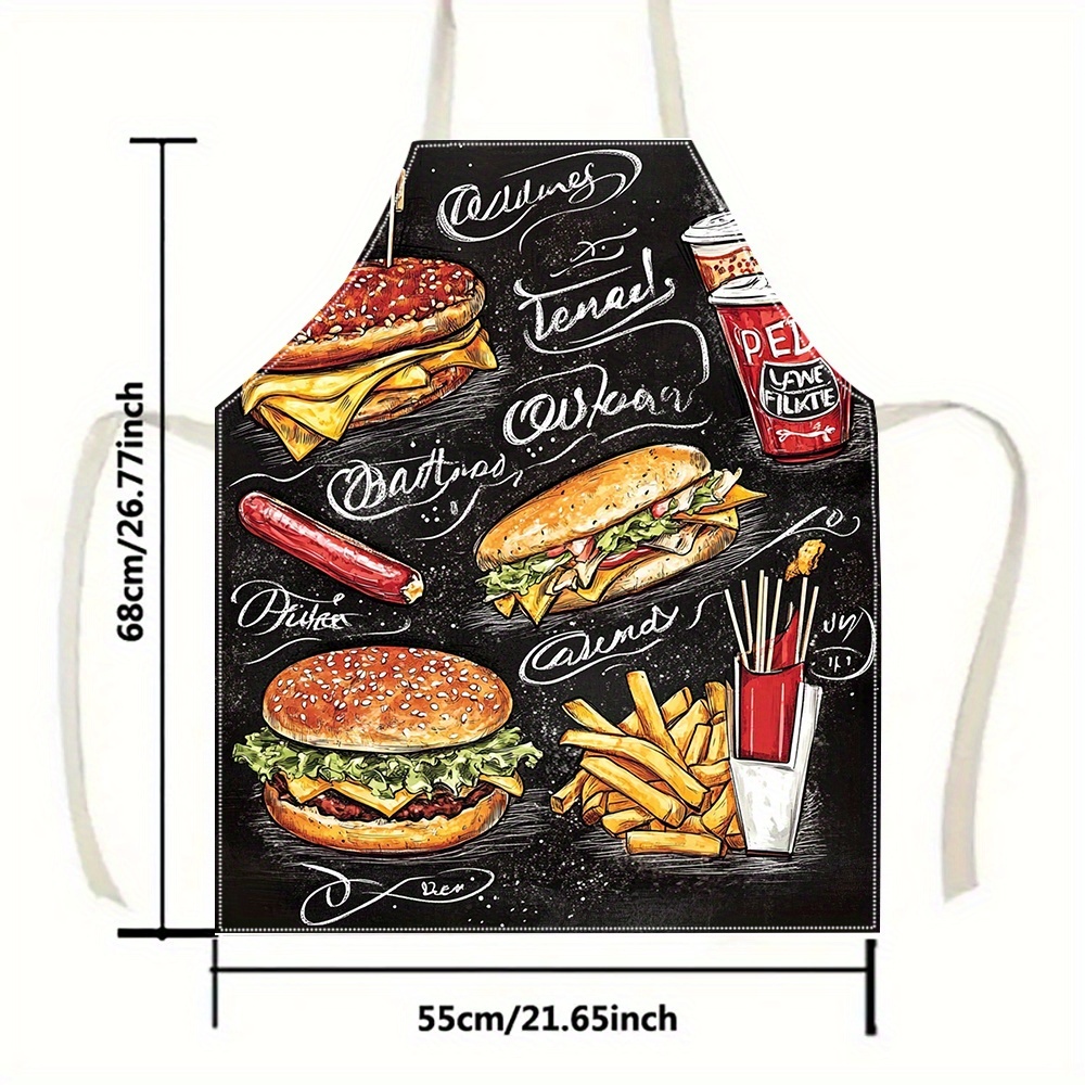 1pc Blackboard Fast Food Burge - Home Cooking Fast Foods ulasan dan harga
