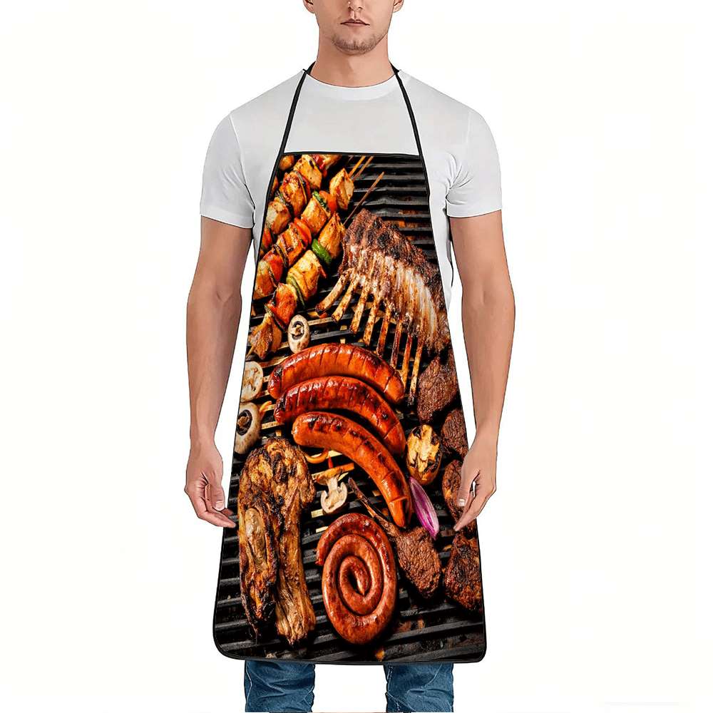 1 Piece of Fun Barbecue-Themed - Home Cooking Chef ulasan dan harga