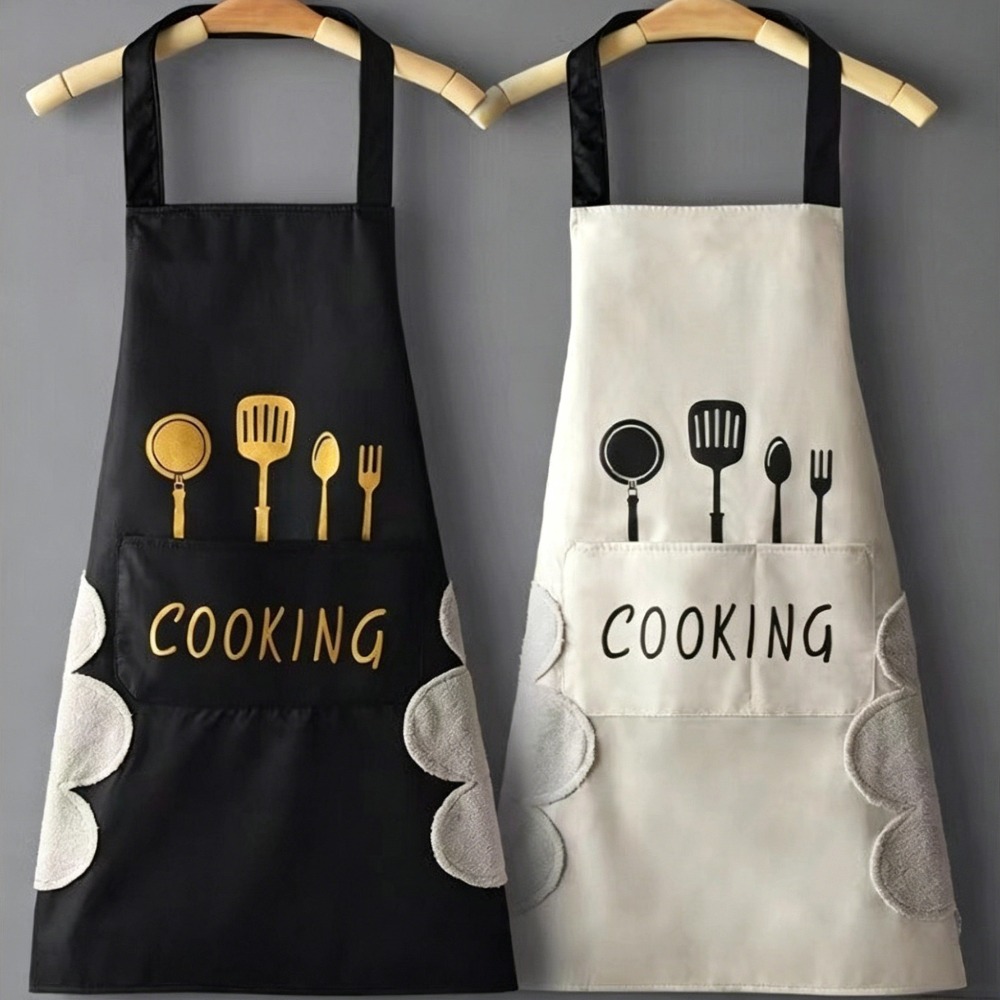 Waterproof Oil Resistant Kitch - Home Cooking Chef ulasan dan harga