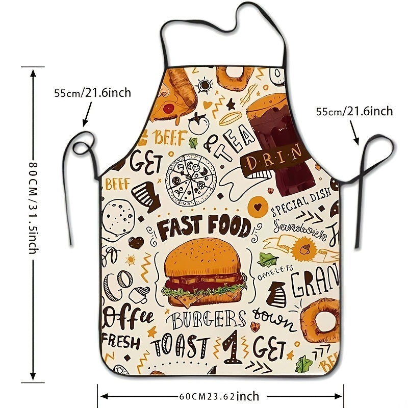 1pc Fast Food Themed Kitchen A - Home Cooking Fast Foods ulasan dan harga