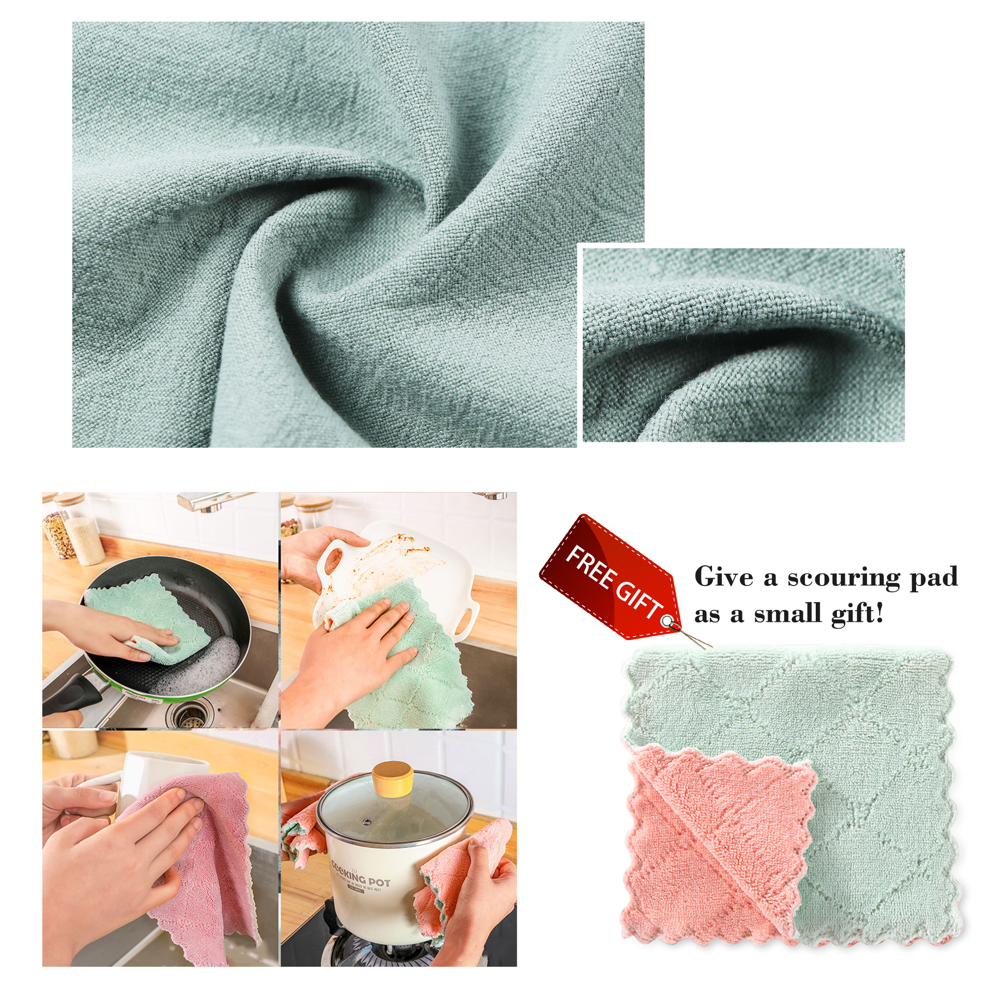 Multicolor Women Man Cotton Li - Home Cooking Chef ulasan dan harga