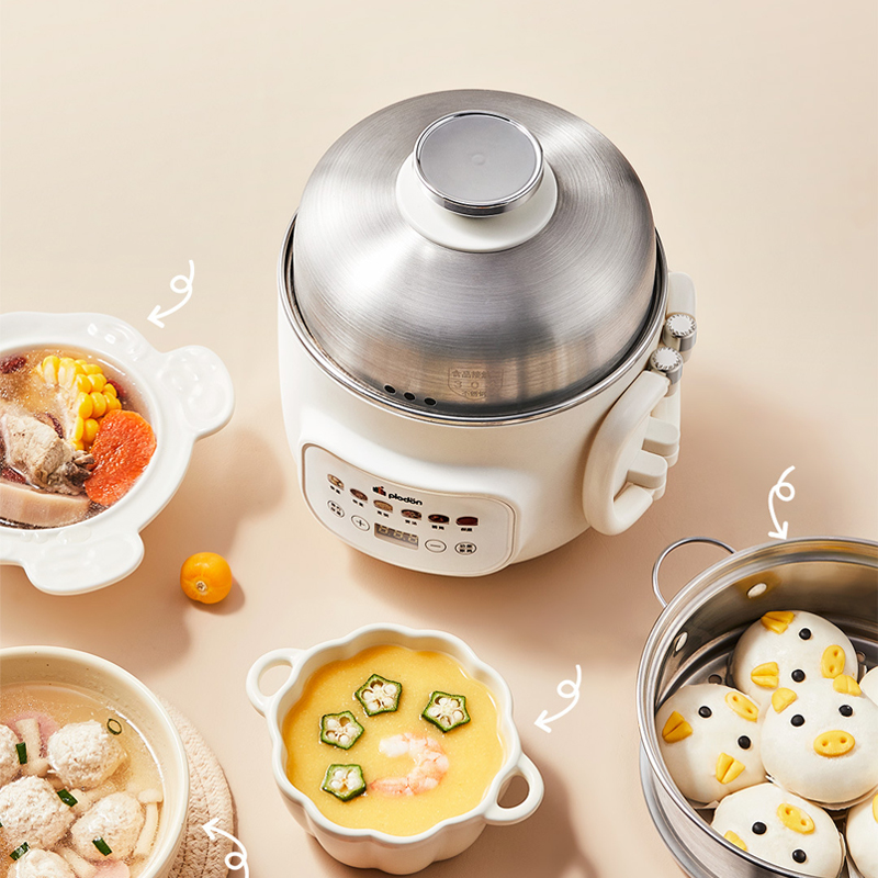 Baby Food Pot 1.6L Multi-Funct - Home Cooking Electric ulasan dan harga