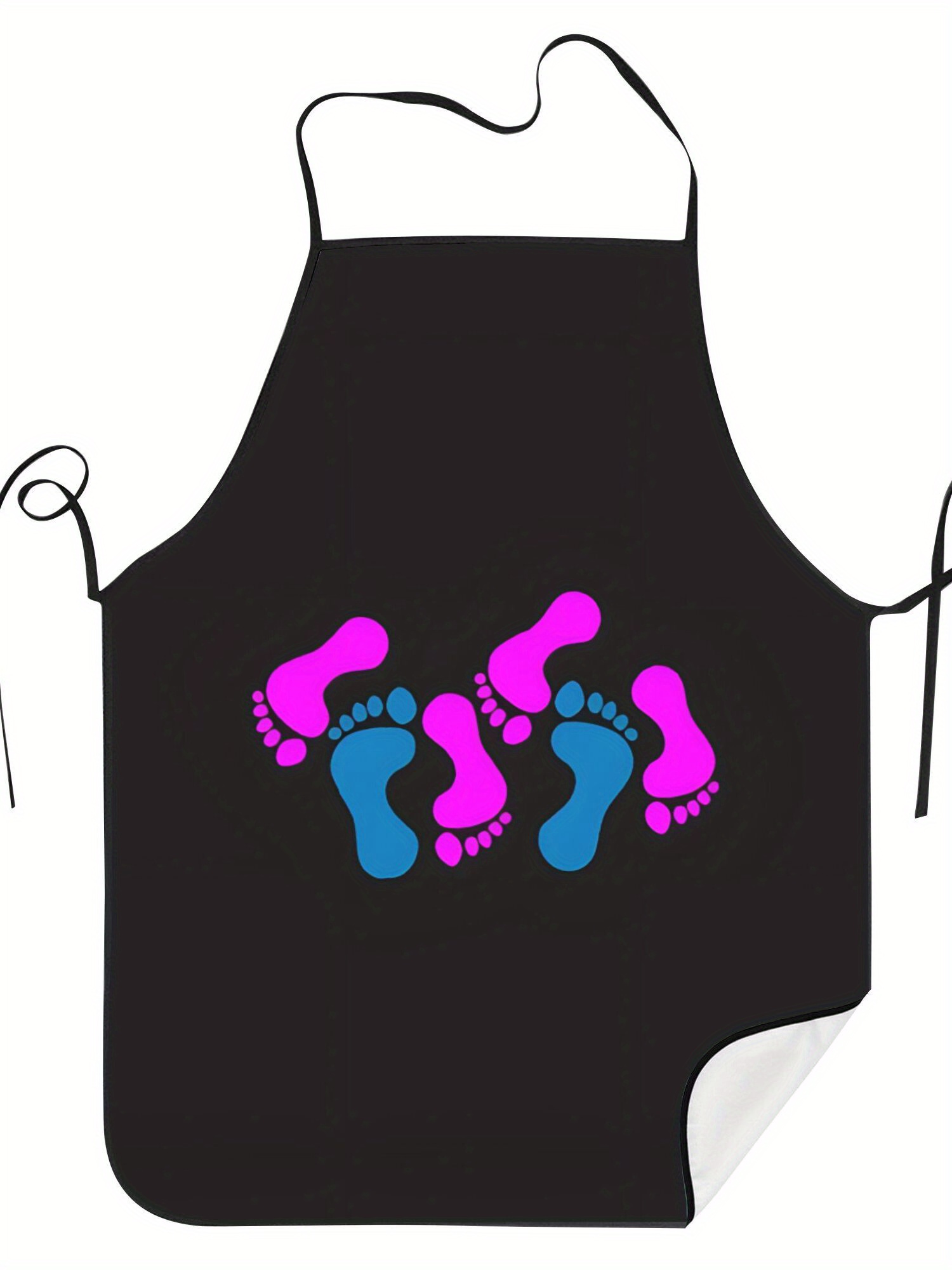 Baby Feet Kitchen Apron Pink B - Home Cooking Chef ulasan dan harga