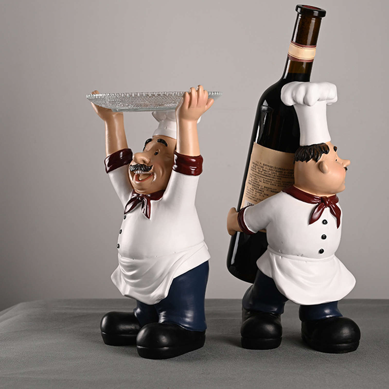 Country Retro Chef Statue Figu - Home Cooking Chef ulasan dan harga
