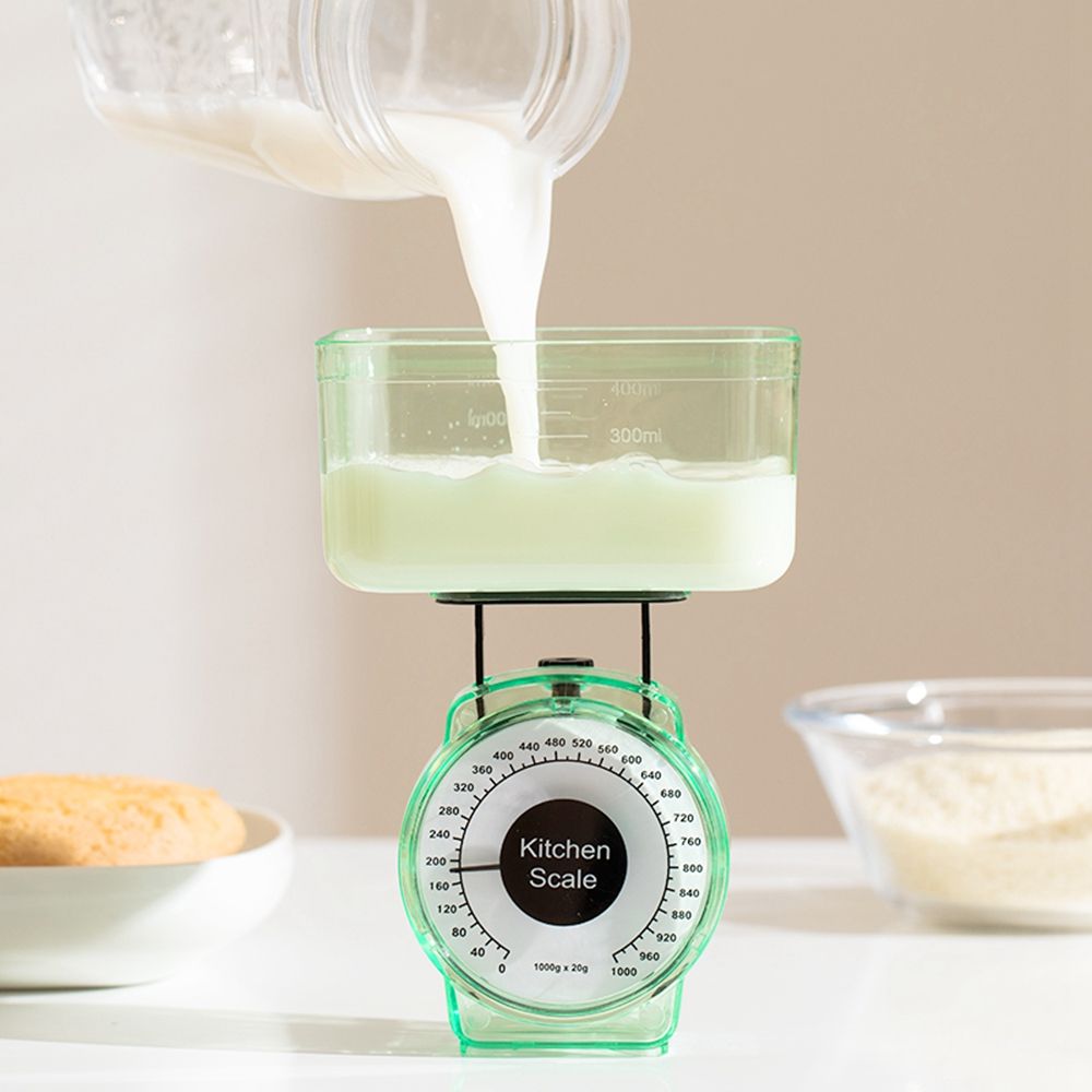 1kg Kitchen Scale Mechanical K - Home Cooking Reading ulasan dan harga
